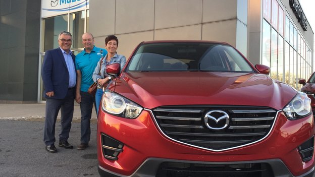 Félicitations Mme Duguay pour votre nouvelle Mazda CX5
