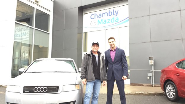 Merci à M. Archambault de faire confiance à Chambly Mazda