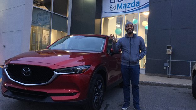 Félicitations M. Lakiss Da Costa pour votre nouvelle Mazda CX5 2017