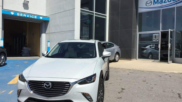 Félicitations M. Hétu pour l'achat de votre nouvelle Mazda CX3 2017