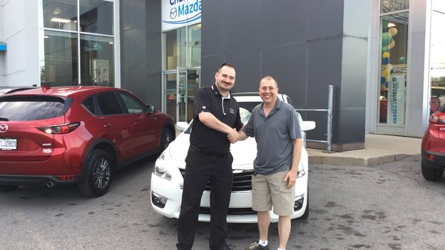 Merci M. Plante pour votre confiance lors de l'achat de votre nouvelle voiture