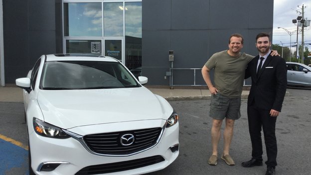 Félicitations à M. Richard Côté pour l'achat de sa nouvelle Mazda 6 2017