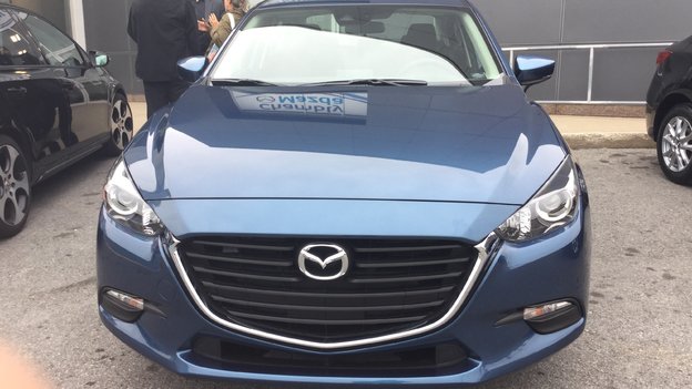 Félicitations Madame Sarah Prévost pour l'achat de votre Mazda 3 /2017