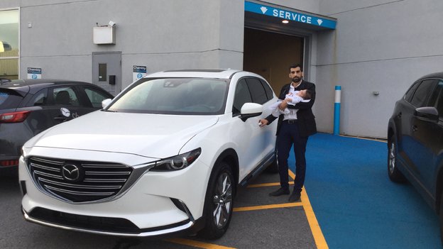 Félicitation Madame Marculescu pour votre nouvelle Mazda CX9 2017
