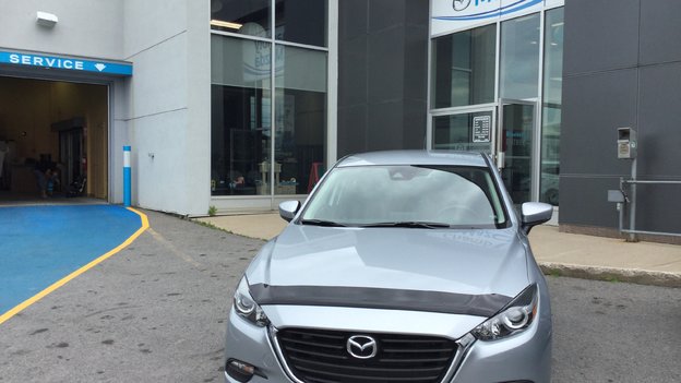 Félicitations Monsieur Bossé pour votre nouvelle Mazda 3 GS 2017