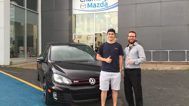 Merci M. Bouchard de votre confiance envers Chambly Mazda