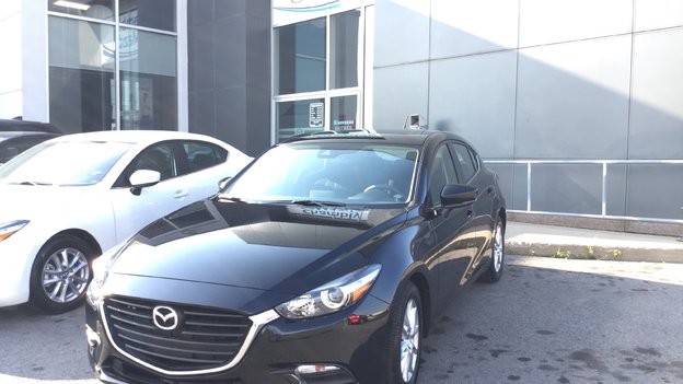 Félicitations M. Poudrette pour votre nouvelle Mazda 3 sport 2017