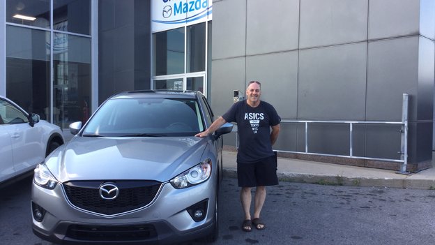 Merci M. Lanoie pour votre confiance envers Chambly Mazda