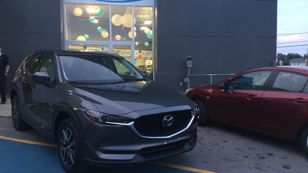 Félicitations Monsieur Grenier pour votre nouvelle Mazda CX5 2017