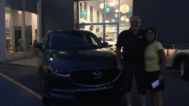 Félicitations Madame Viens pour votre nouvelle CX5 2017.