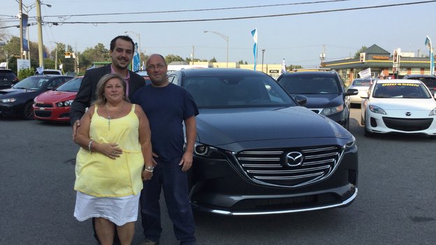 Félicitations M. Nadeau et Mme Beaudry pour votre nouvelle Cx9 2017