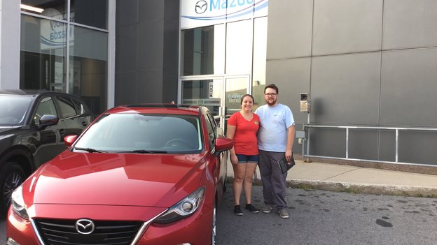 Merci Mme Mesot pour votre confiance envers Chambly Mazda
