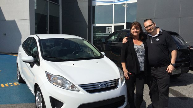 Merci Mme Brazeau pour votre confiance envers Chambly Mazda