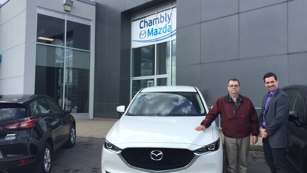 Félicitations Monsieur Meloche pour votre nouvelle CX5 2017