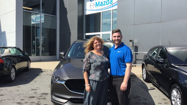 Félicitations Mme Dufour Jean pour votre nouvelle CX5 2017