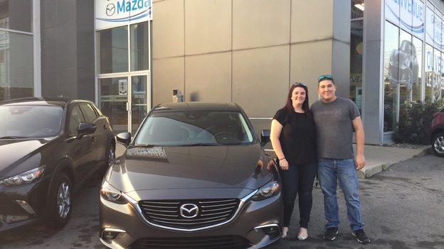 Félicitations Madame Rollin pour votre nouvellle Mazda 6 2017
