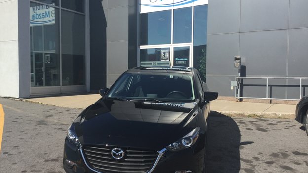 Félicitations Mme Émond pour votre nouvelle Mazda 3 2017