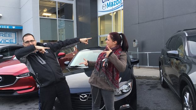 Merci Mme Lavoie de votre confiance envers Chambly Mazda