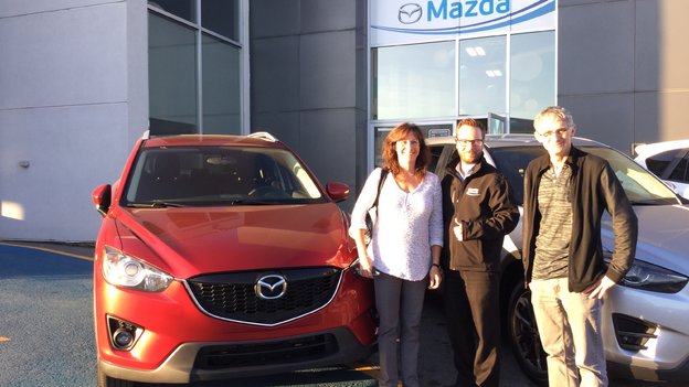 Merci Mme Lapointe de votre confiance envers Chambly Mazda