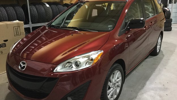 Félicitations Monsieur Turgeon et Mme Thériault pour votre nouvelle Mazda 5