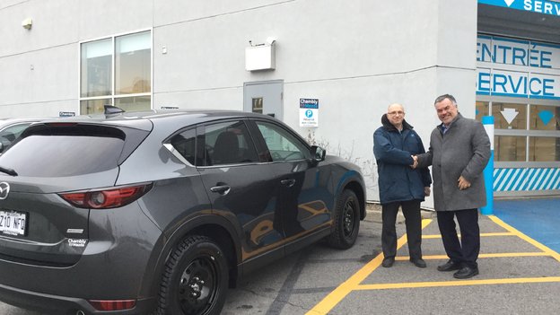 Félicitations M. Gantman pour votre nouvelle CX5 GT 2017