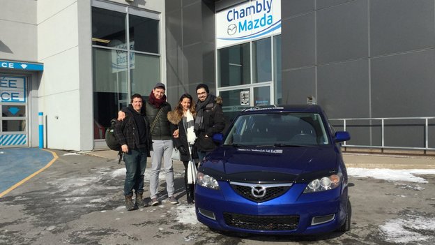 Félicitations Monsieur Doucet Couture pour votre Mazda 3
