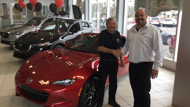 Félicitations à Monsieur François Dufresne pour sa nouvelle MX5 Gt
