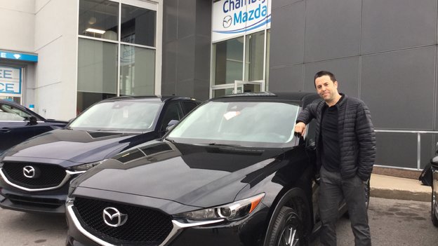 Félicitations à MonsieurMéthot pour votre nouvelle Mazda CX5 2018