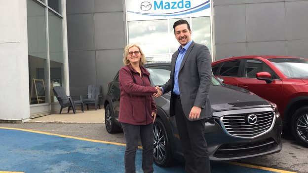 Félicitations Madame Provost pour votre nouvelle CX3 GT2018