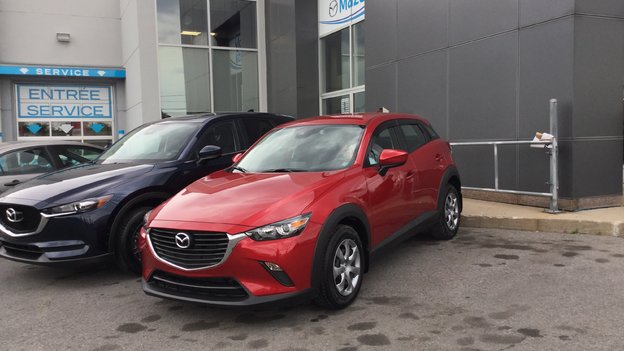 félicitations Madame Caron pour votre nouvelle Mazda CX3 2018