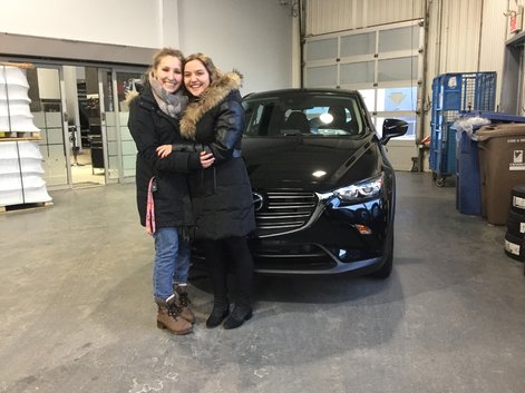 Congratulations to Virginie for her new 2019 Mazda CX-3 GS