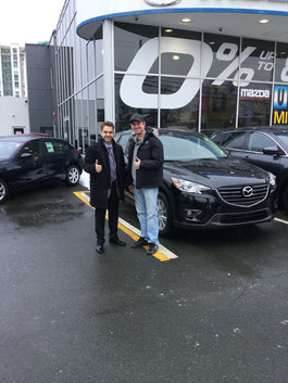 Another happy City Mazda customer!