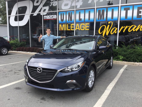 Kevin's new Mazda 3!!