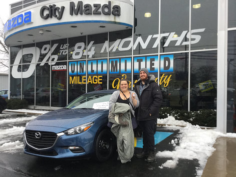 Jessica's first Mazda ,