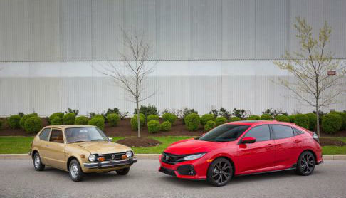 Déjà 2 millions de Honda Civic vendues au Canada!