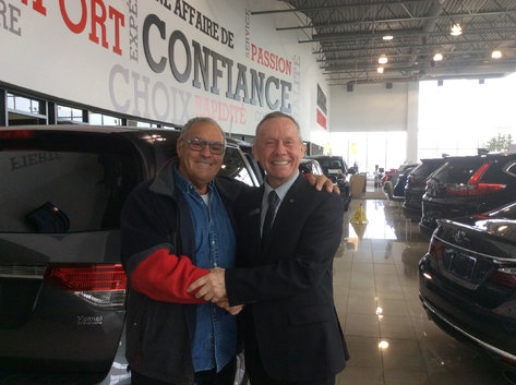 Client satisfait de Laval