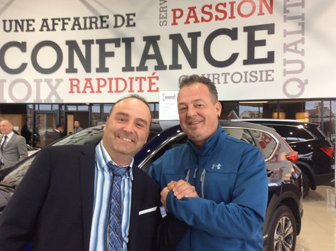 Client de Laval satisfait