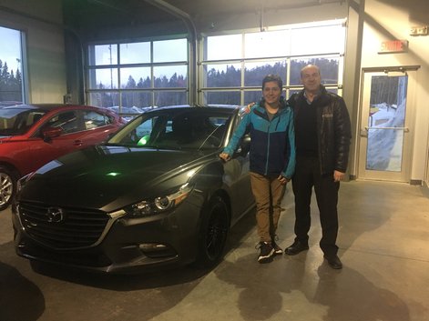 Mazda 3 sport 2018 gris machine