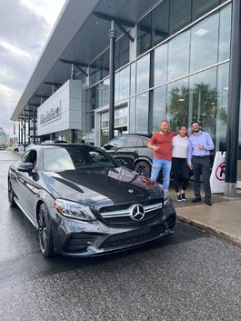Congratulations Nicola from Lorraine for the C43 AMG coupe!