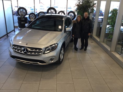 Congratulations Jean for your new GLA250!
