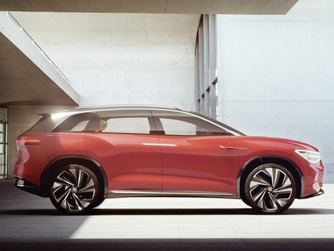 Volkswagen Unveils 300 HP I.D. ROOMZZ in Shanghai