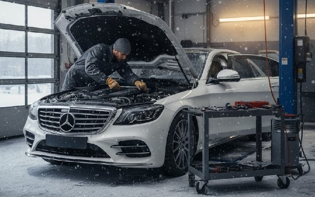 Entretien Mercedes-Benz : Forfait d'entretien pour l'hiver