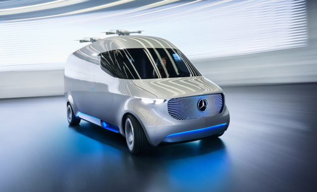 Mercedes-Benz Creates Concept IAA with Futuristic Components