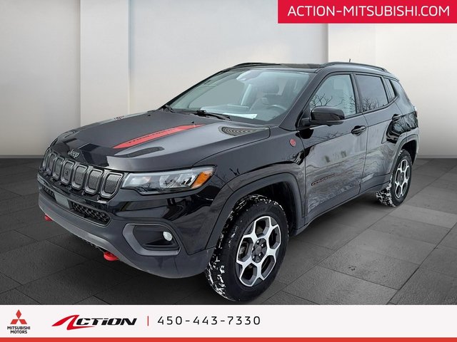 2022 Jeep Compass Trailhawk 4x4 Toit Pano, Alpine, Mags-0