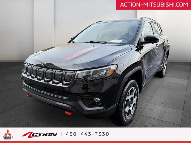 2022 Jeep Compass Trailhawk 4x4 Toit Pano, Alpine, Mags-0
