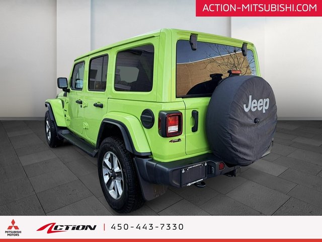2021 Jeep Wrangler Unlimited Sahara 4x4 Carplay Android Auto Mags-2