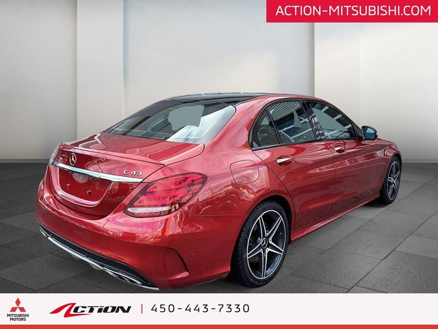 Mercedes-Benz C-Class C43 AMG Toit Ouvrant Cuir GPS Mags Bi-Turbo 2017-4