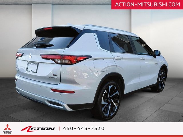 Mitsubishi Outlander PHEV SEL S-AWC Toit Pano Cuir Carplay GPS Android Auto 2023-4