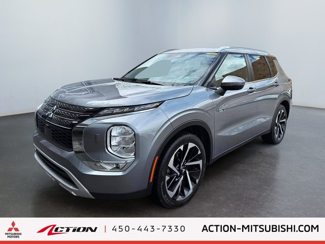 2023 Mitsubishi Outlander PHEV SEL S-AWC Toit Pano Cuir Carplay GPS Android Auto-0