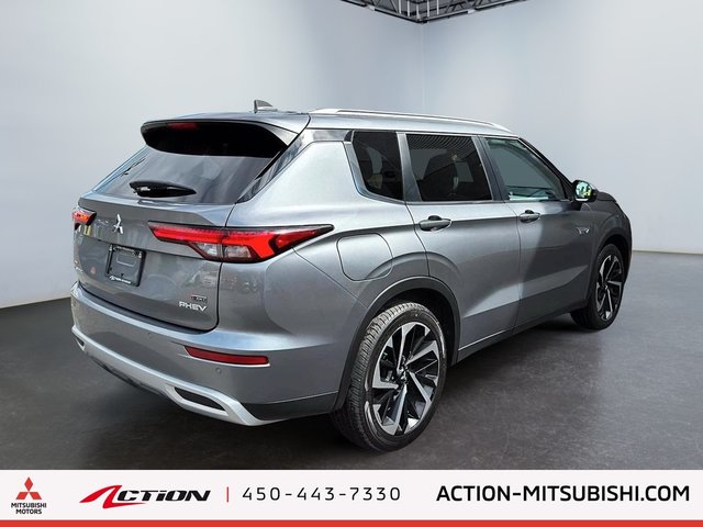 2023 Mitsubishi Outlander PHEV SEL S-AWC Toit Pano Cuir Carplay GPS Android Auto-4